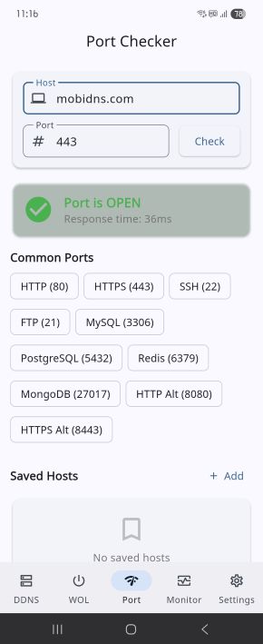 Port Checker